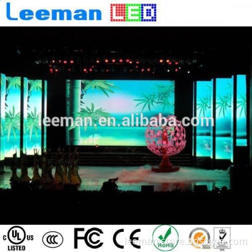 Leeman P2 P3 P4 super clear led video display screen P3.9 Rental Indoor Full Color Moving LED Video Wall Leeman P10 LED SMD